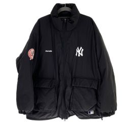 ## Perushu 中綿 ナイロンジャケット PE333008BW ブラック Lサイズ Bランク