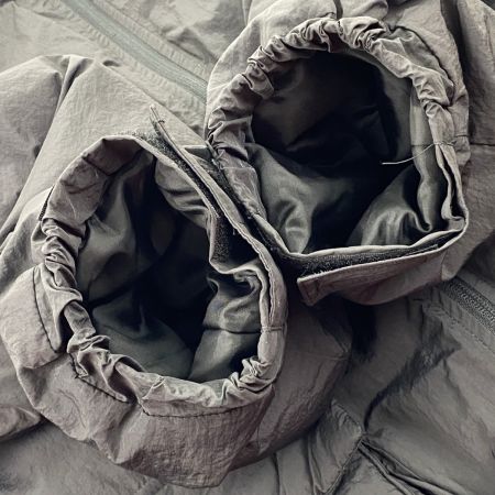  Perushu 中綿 ナイロンジャケット PE333008BW ブラック Lサイズ