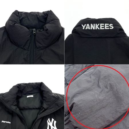  Perushu 中綿 ナイロンジャケット PE333008BW ブラック Lサイズ