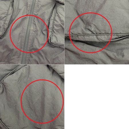  Perushu 中綿 ナイロンジャケット PE333008BW ブラック Lサイズ