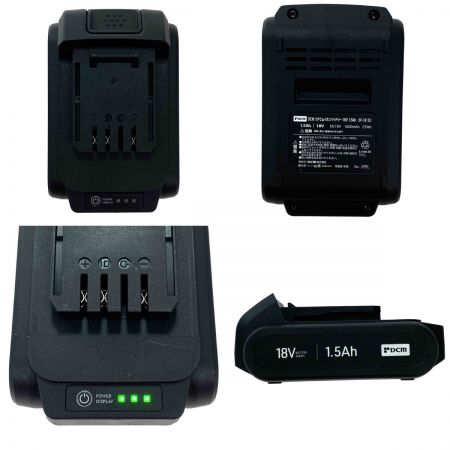  DCM ディーシーエム 充電式ブラシレスインパクトドリルドライバー BP-1815D スターターキッド