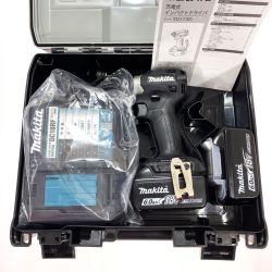 ## MAKITA マキタ 18V 充電式インパクトドライバ TD173DRGXB ブラック 充電器・充電池2個・ケース付 Aランク