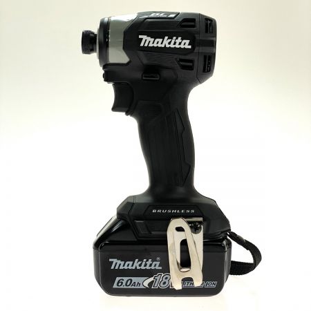  MAKITA マキタ 18V 充電式インパクトドライバ TD173DRGXB ブラック 充電器・充電池2個・ケース付