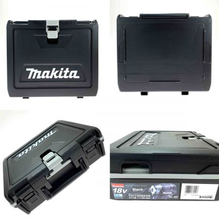 MAKITA マキタ 18V 充電式インパクトドライバ TD173DRGXB ブラック 充電器・充電池2個・ケース付