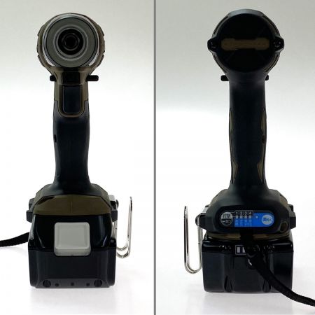  MAKITA マキタ 18V 充電式インパクトドライバ TD173DGXAB ブラウン 充電池2個・ケース付 充電器不具合