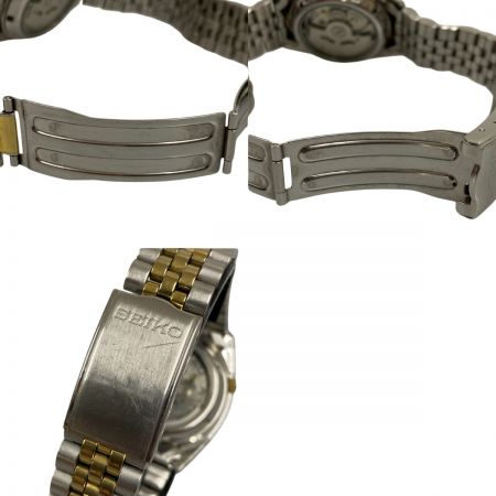  SEIKO セイコー 5 ファイブ デイデイト 裏スケ 自動巻き 腕時計 7S26-0500