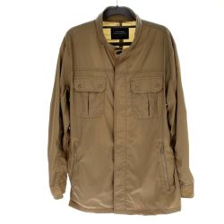 ## NANO UNIVERSE ナノユニバース 超軽量グラムレス M-65ブルゾン 668-0112014 ベージュ Lサイズ Cランク