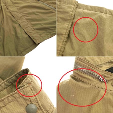  NANO UNIVERSE ナノユニバース 超軽量グラムレス M-65ブルゾン 668-0112014 ベージュ Lサイズ