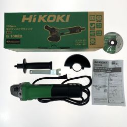 ## HiKOKI ハイコーキ 100mm 電子ディスクグラインダ 細径 G10VE2 無段変速 コード式 Sランク