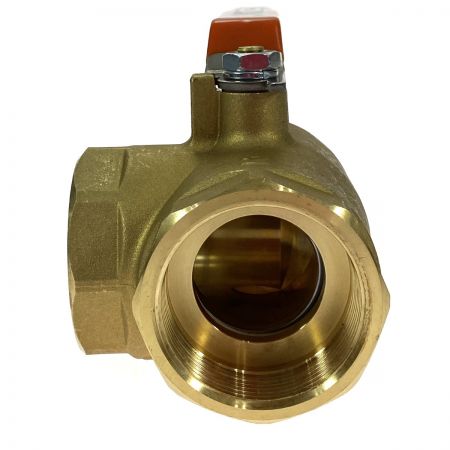  KITZ 400型 黄銅製3方2面シートボールバルブ TN-50A