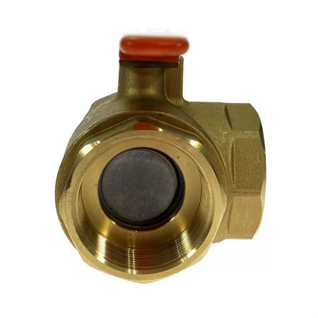  KITZ 400型 黄銅製3方2面シートボールバルブ TN-50A