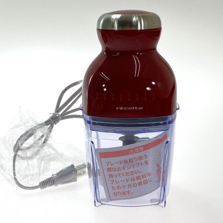  recolte カプセルカッター ボンヌ RCP-3 カーマインレッド 未使用品