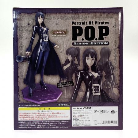  メガハウス P.O.P ニコ・ロビン ストロングエディション ワンピース フィギュア 未開封 箱ダメージ有