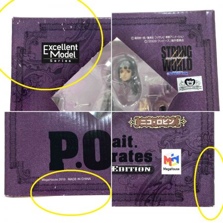  メガハウス P.O.P ニコ・ロビン ストロングエディション ワンピース フィギュア 未開封 箱ダメージ有