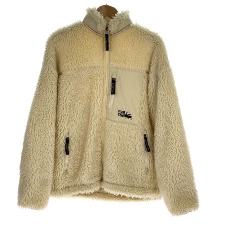  FIRST DOWN ファーストダウン フリースジャケット 203-1510 アイボリー Sサイズ メンズ