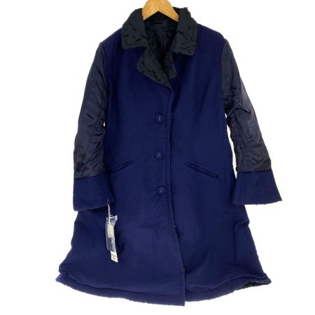  COS-NOSTRA ロングコート リバーシブル 572230D ネイビー x ネイビー サイズ40 タグ付き