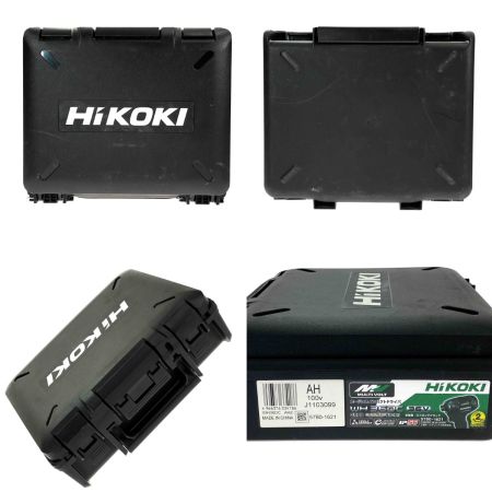 HiKOKI ハイコーキ 36V コードレスインパクトドライバ WH36DC ブラック 充電器・充電池2個・ケース付