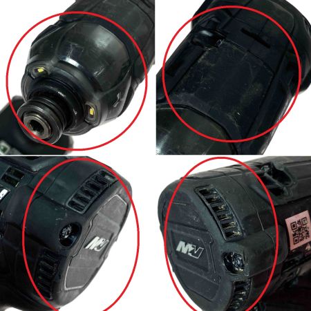 HiKOKI ハイコーキ 36V コードレスインパクトドライバ WH36DC ブラック 充電器・充電池2個・ケース付