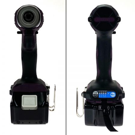  MAKITA マキタ 18V 充電式インパクトドライバ TD173DGXAP パープル 充電器・充電池2個・ケース付