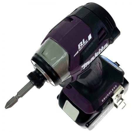  MAKITA マキタ 18V 充電式インパクトドライバ TD173DGXAP パープル 充電器・充電池2個・ケース付