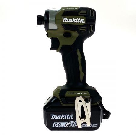  MAKITA マキタ 18V 充電式インパクトドライバ TD173DRGXO オリーブ 充電器・充電池2個・ケース付