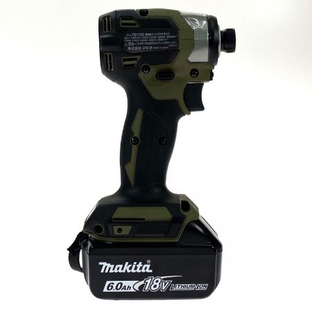  MAKITA マキタ 18V 充電式インパクトドライバ TD173DRGXO オリーブ 充電器・充電池2個・ケース付