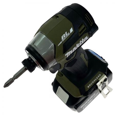  MAKITA マキタ 18V 充電式インパクトドライバ TD173DRGXO オリーブ 充電器・充電池2個・ケース付