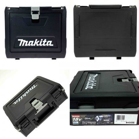  MAKITA マキタ 18V 充電式インパクトドライバ TD173DRGXO オリーブ 充電器・充電池2個・ケース付