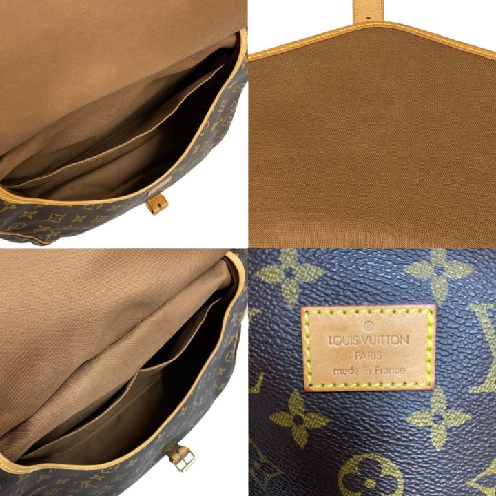 LOUIS VUITTON ルイヴィトン モノグラム ソミュール35 ショルダー