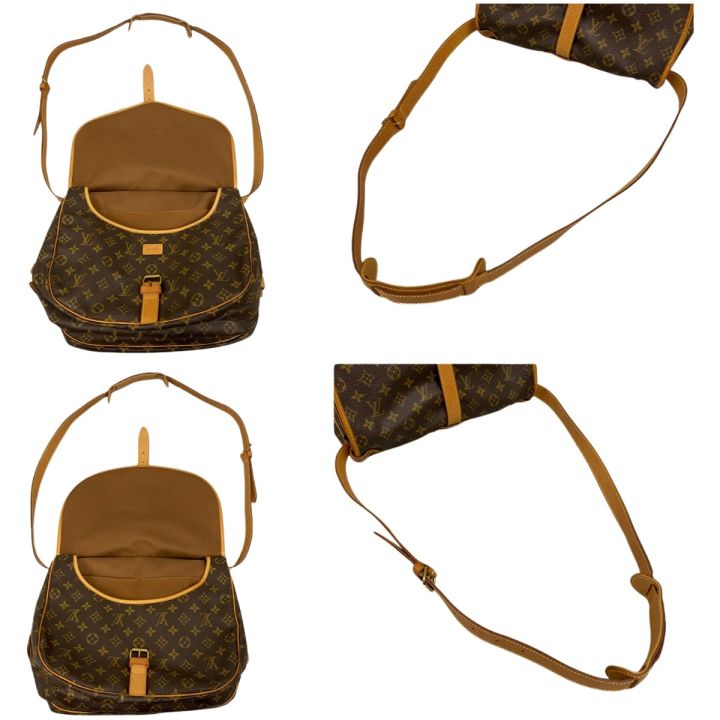 LOUIS VUITTON ルイヴィトン モノグラム ソミュール35 ショルダー