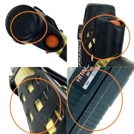  HITACHI 日立 高圧ピン釘打機 55mm NP55HM 動作確認済み