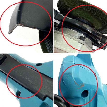  MAKITA マキタ 36V(18V+18V) 180mm 充電式ディスクグラインダ GA700D パドルスイッチタイプ