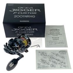 ## SHIMANO シマノ 19 オシアジガー F カスタム 2001NRHG 左ハンドル 04005 Bランク