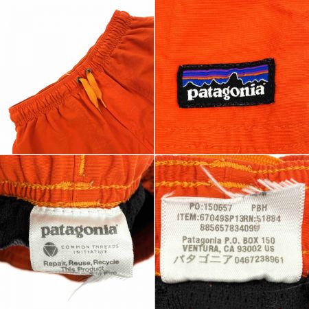  Patagonia パタゴニア バギーズショーツ 51884 オレンジ キッズ サイズ140cm