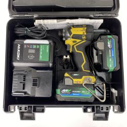 ## HiKOKI ハイコーキ 36V コードレスインパクトドライバ WH36DC 2XPSZ(DY) デザートイエロー Cランク