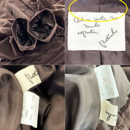  Particular スェードジャケット 上下セット ブラウン サイズ不明 レディース