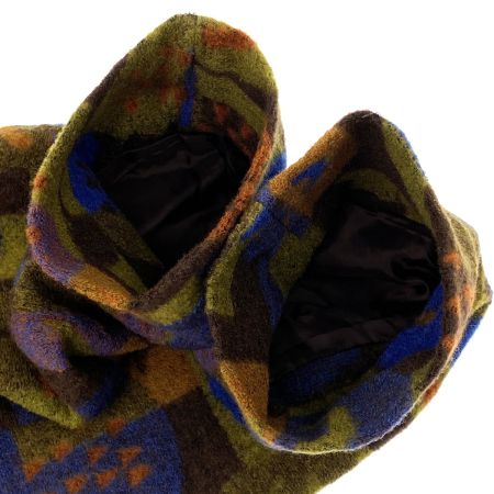  jiu 慈雨 コート ウール 1122203 ブラウン サイズ40