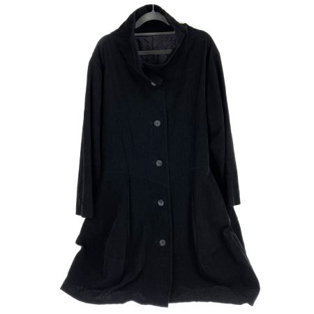  jiu 慈雨 ロングコート 01222527 ブラック サイズ40