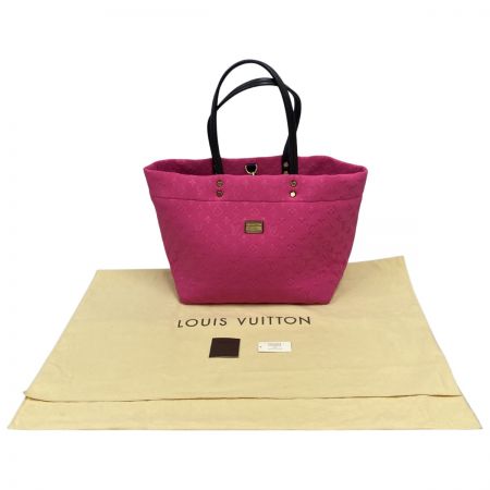  LOUIS VUITTON ルイヴィトン スキューバMM 2009年クルーズライン トートバッグ ネームタグ欠品 M92802 ヒューシャピンク
