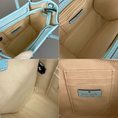  Kate Spade ケイトスペード エラ ミニトートバッグ 2WAYショルダーバッグ K7295 ライトブルー