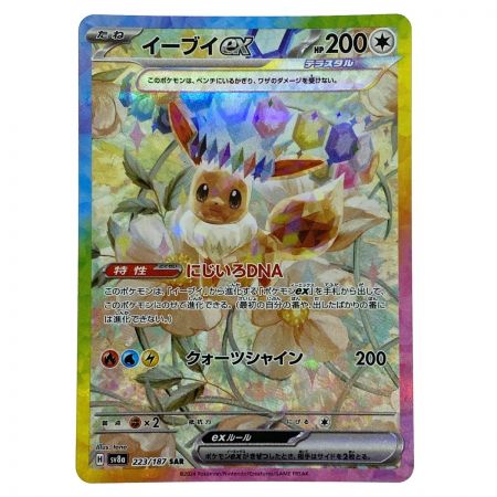  ポケモンカード イーブイex SAR SV8a 223/187・224/187 セット ポケカ
