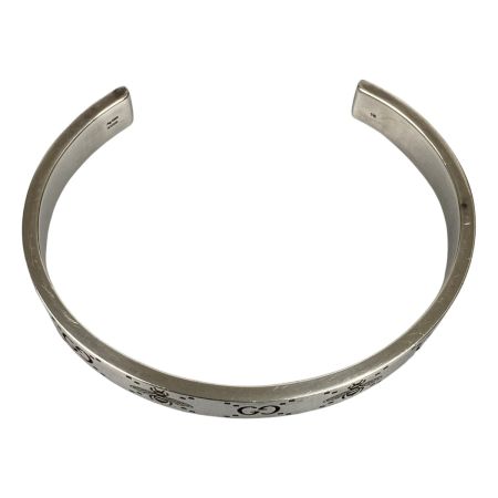  GUCCI グッチ ブレスレット バングル サイズ18 GG＆ビー 蜂 728296 J8400 0728 シルバー