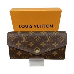 ## LOUIS VUITTON ルイヴィトン モノグラム ポルトフォイユ サラ 長財布 RFID確認済 M62235 ローズ・バレリーヌ Cランク