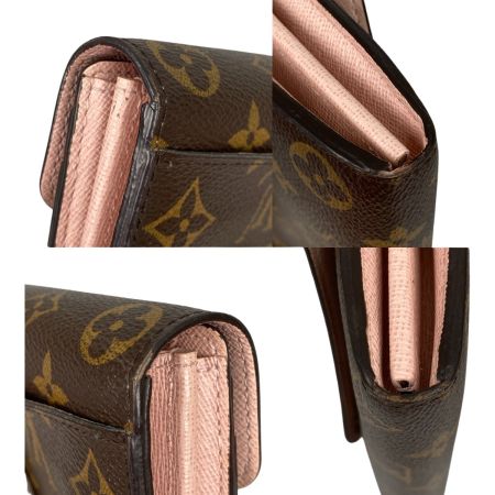  LOUIS VUITTON ルイヴィトン モノグラム ポルトフォイユ サラ 長財布 RFID確認済 M62235 ローズ・バレリーヌ