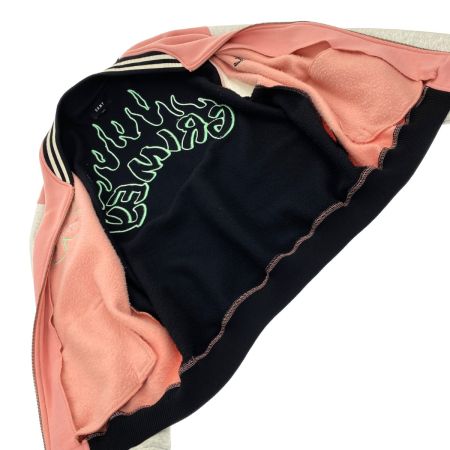  GRMY スタジャン ピンク x ブラック サイズXL