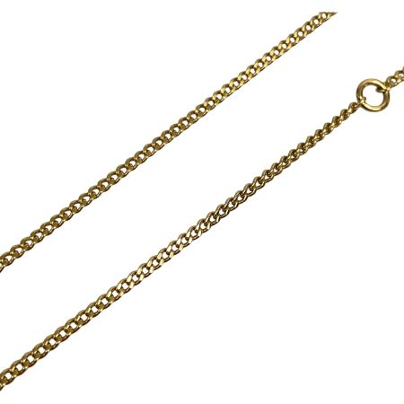  CELINE セリーヌ トリオンフ ラインストーン ネックレス 約42cm FTT2234