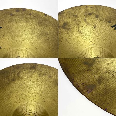  Meinl METEOR ハイハットシンバル ブラス製 14インチ 2枚セット サビ・ヨゴレ有り