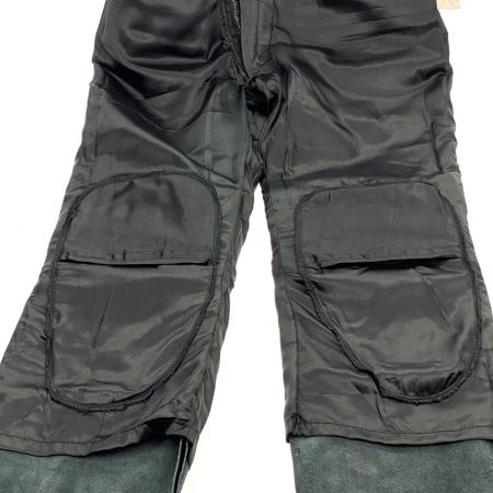  MOTO FIELD レザーパンツ キルトステッチデザイン ブラック Lサイズ