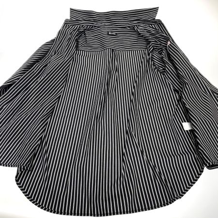  Subciety サブサエティ 長袖シャツ ストライプ 105-20439 ブラック サイズM