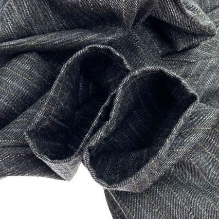  Particular パルティクラール ワンピース PO-2246 ダークグレー ストライプ フリーサイズ